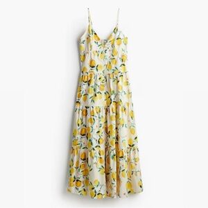 H & M | Lemon Print Maxi Sundress